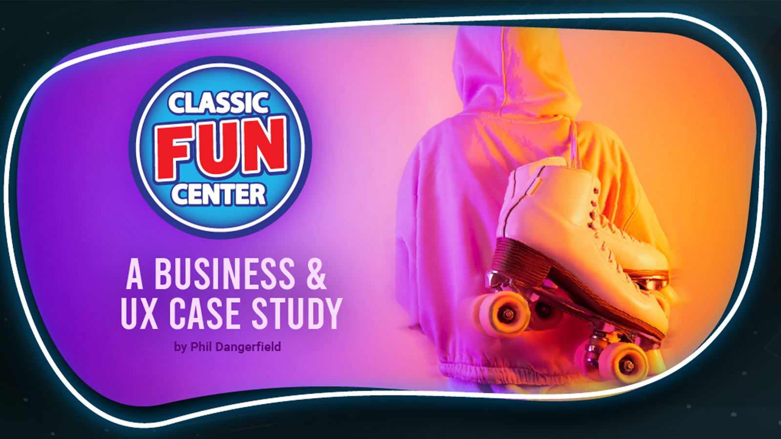 Classic Fun Center redesigned homepage